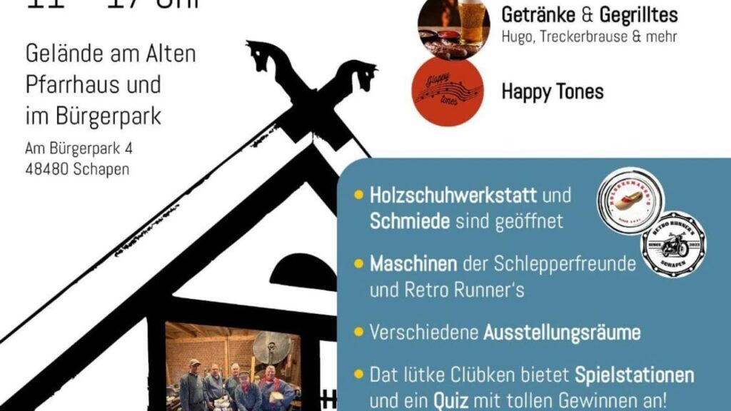 Schapen: Heimattag lädt zum Entdecken und Genießen ein
