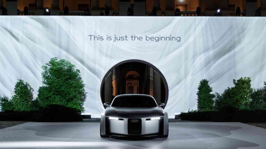 Audi startet mit neuem Designkonzept in eine klare Zukunft