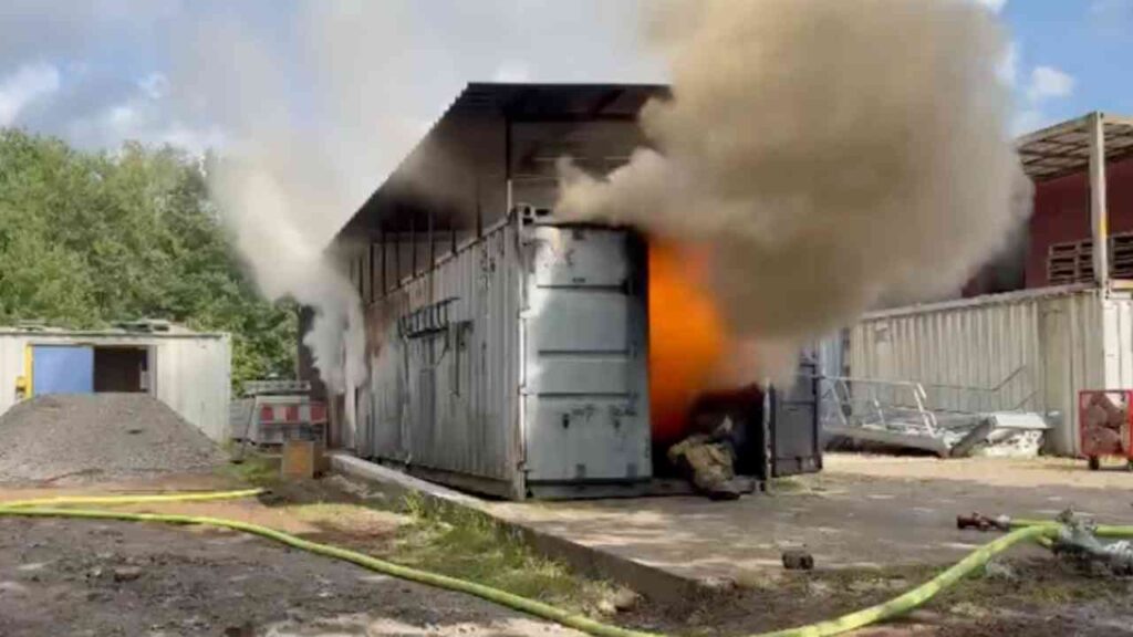 Bad Bentheimer Feuerwehr sammelt Einsatzerfahrung in Nordhorn