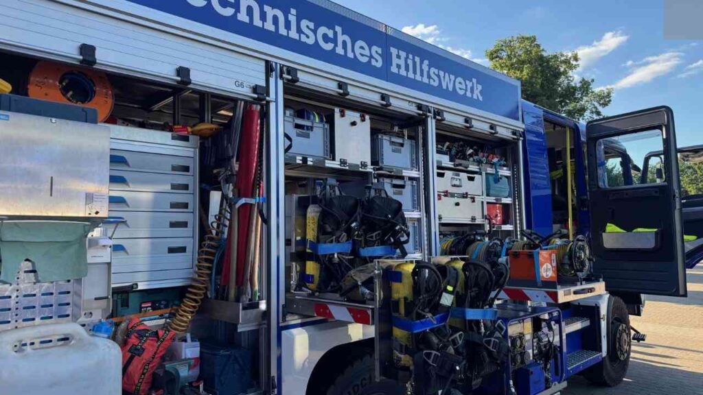 Grafschafter Katastrophenschutzstab startet neues Austausch-Format mit THW Nordhorn