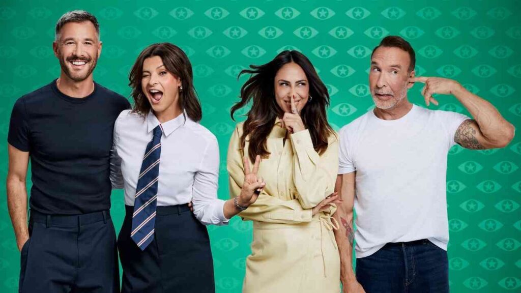 Moderatoren Jochen Schropp und Marlene Lufen bei Promi Big Brother