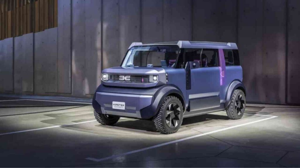 Dacia Hipster Concept: Ein Elektroauto für alle – minimalistisch, nachhaltig, bezahlbar