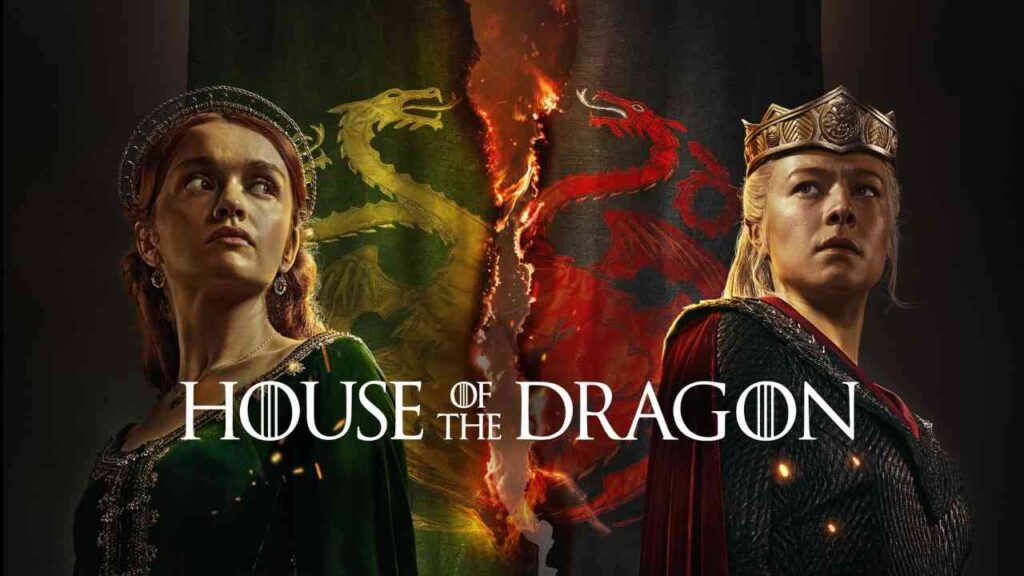 Szene aus House of the Dragon Staffel 2 mit Rhaenyra