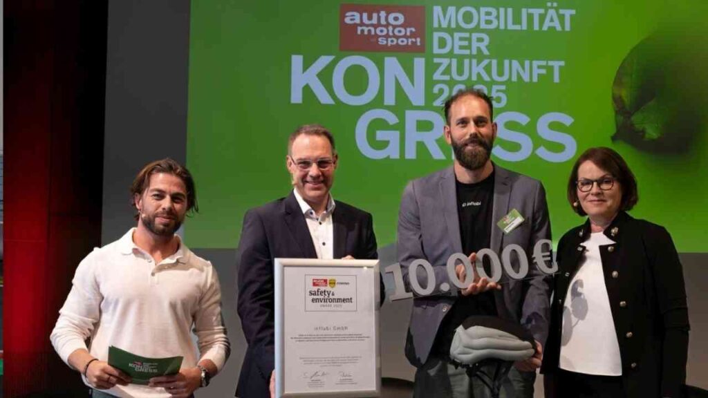 Inflabi-Gründer mit dem Safety & Environment Award 2025