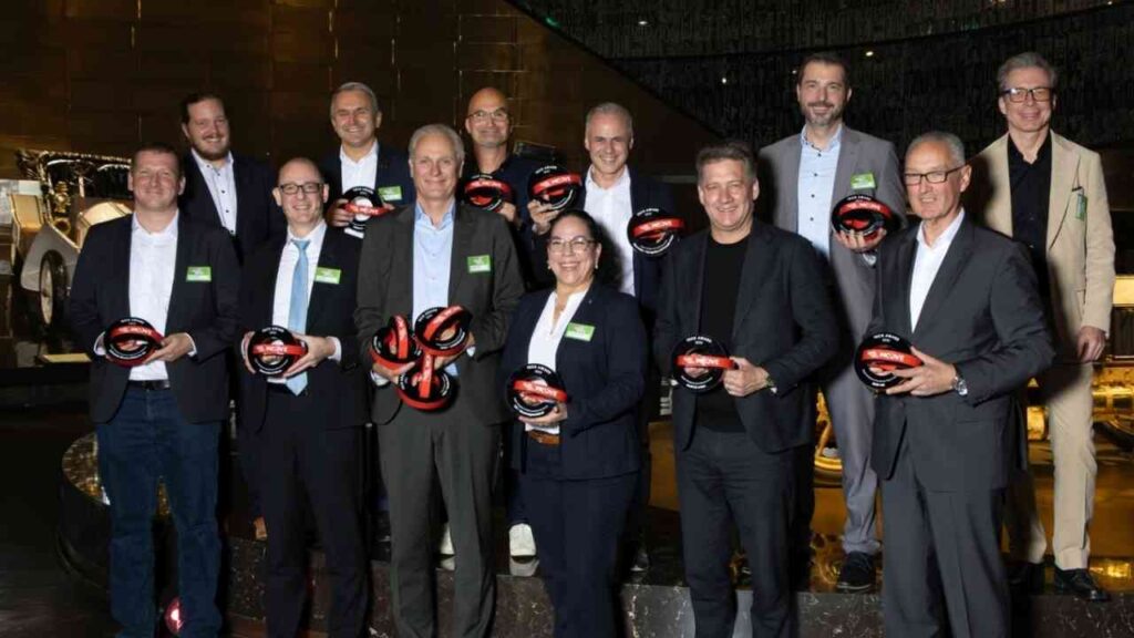 Gewinner des Tech Award 2025 im Mercedes-Benz-Museum