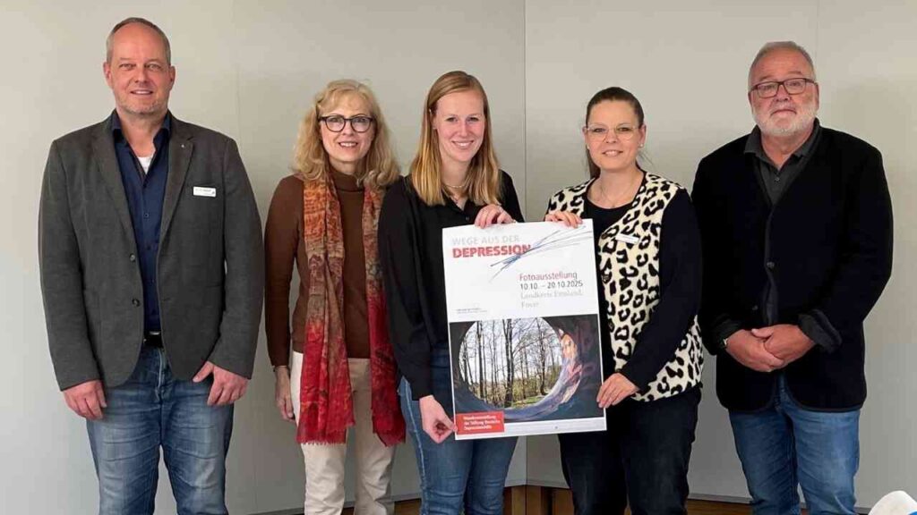 Emsland zeigt Flagge für psychische Gesundheit