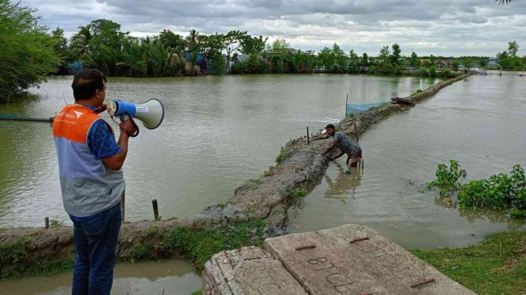 Vorbereitung auf Wirbelsturm in Bangladesch