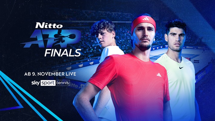 Boris Becker und Andrea Petkovic kommentieren gemeinsam die ATP Finals 2025, die ab Sonntag täglich live übertragen werden.