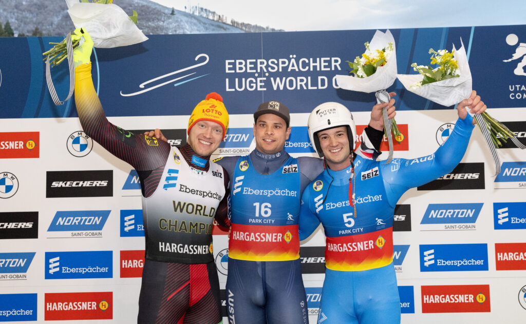 Letzter Rodel Weltcup vor der Weihnachtspause auf der WM Bahn von 2029