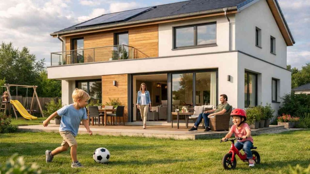 Fertighäuser für Familien