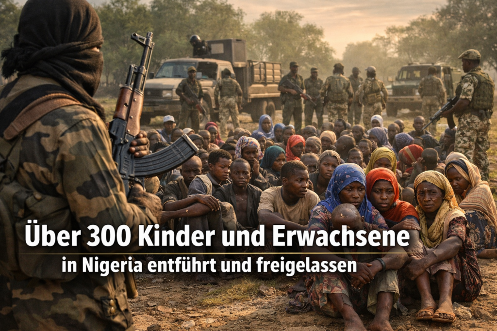 Über 300 Kinder und Erwachsene in Nigeria entführt und freigelassen