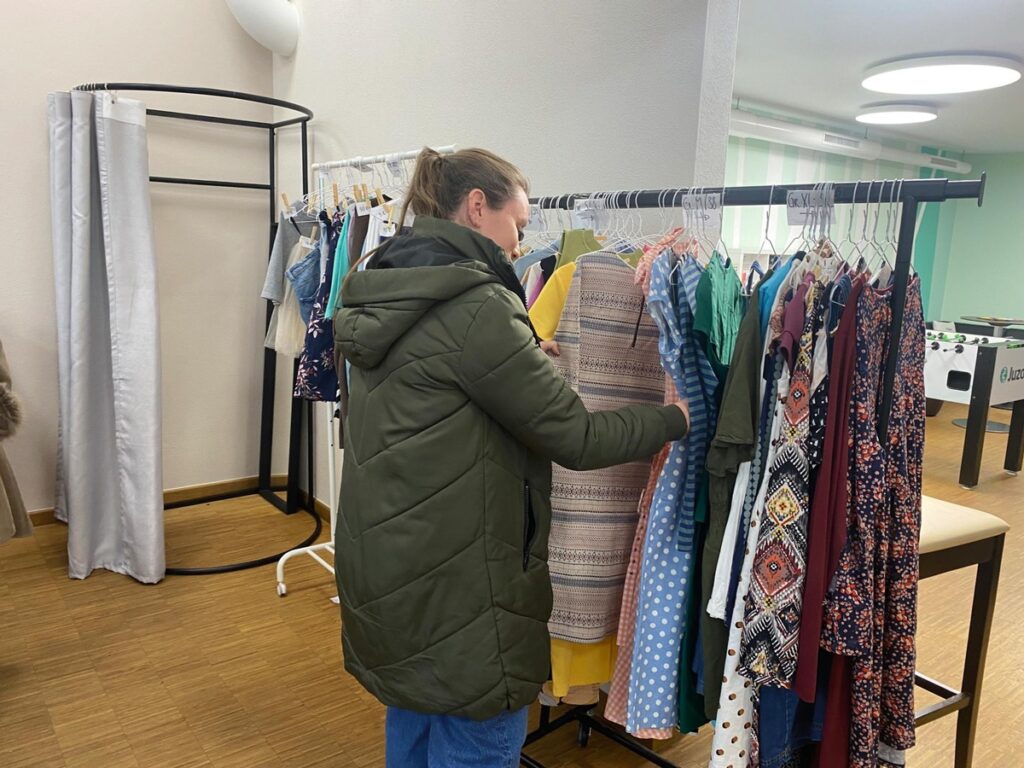 Fotoshooting Sale für den guten Zweck bei Juzo