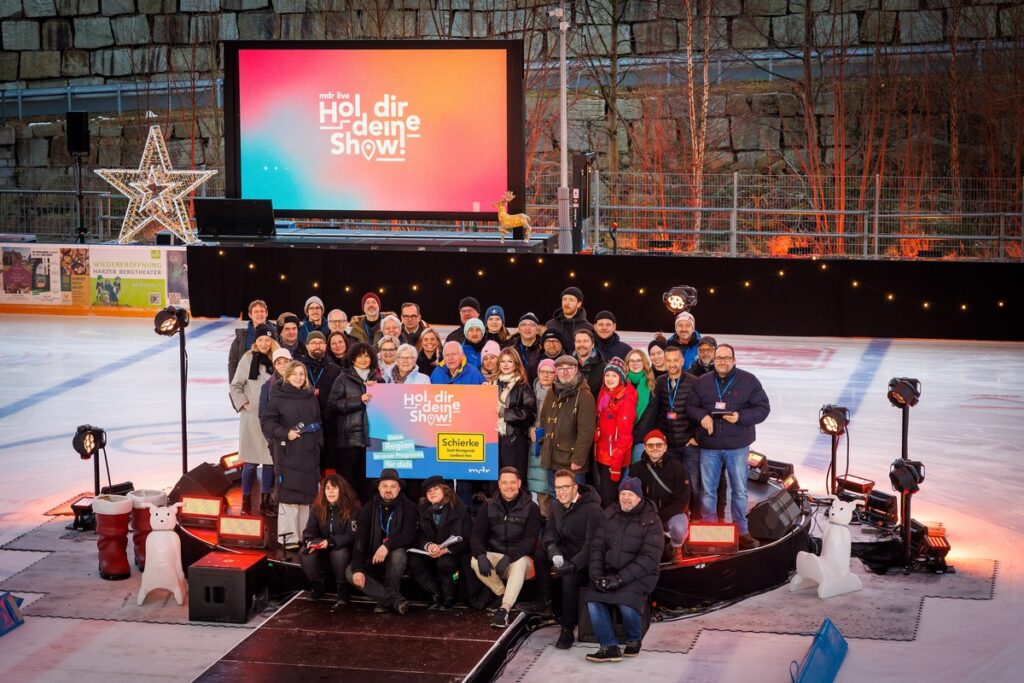 MDR Show Tag in Schierke: 7. Ausgabe von "Hol dir deine Show!" mit Top Modell, Sternekoch, Eisprinzessinnen und Musikstars