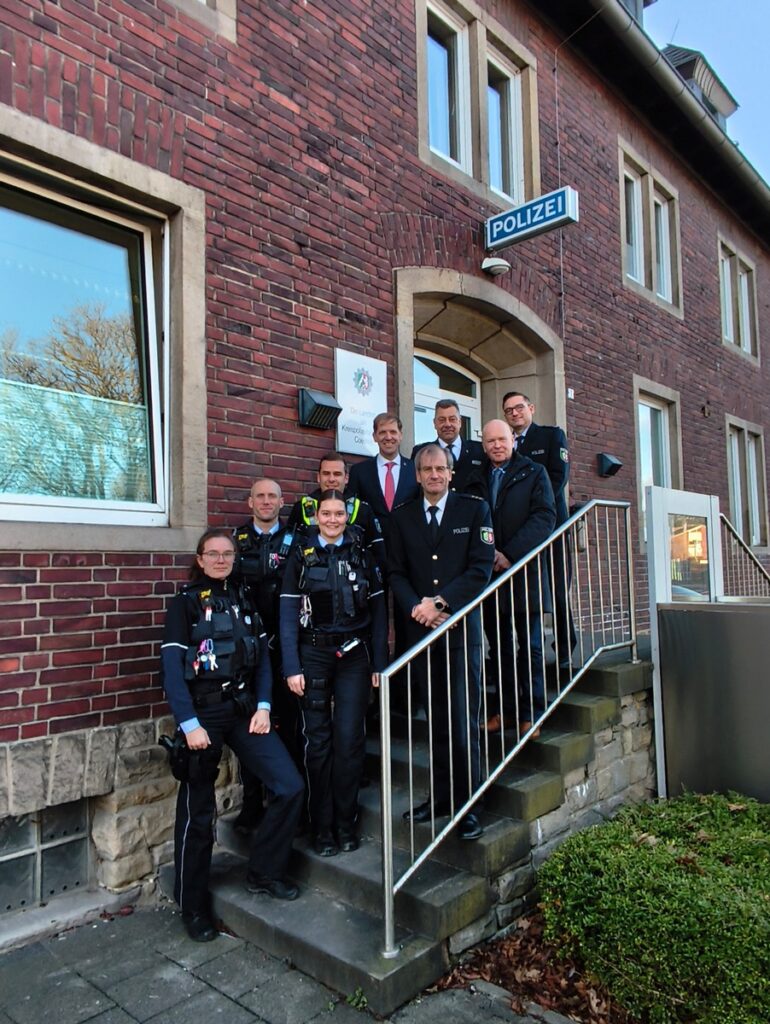 Besuch der Polizeiwache Lüdinghausen