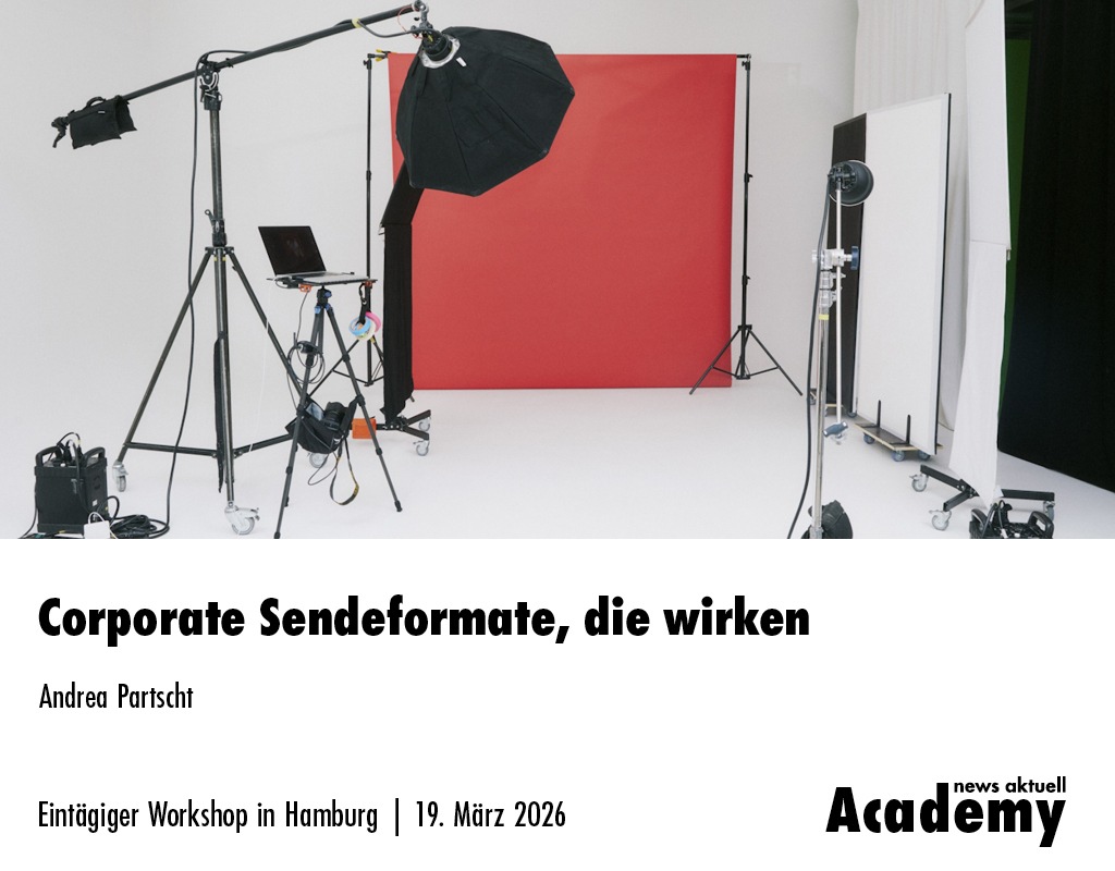 Corporate Sendeformate, die wirken