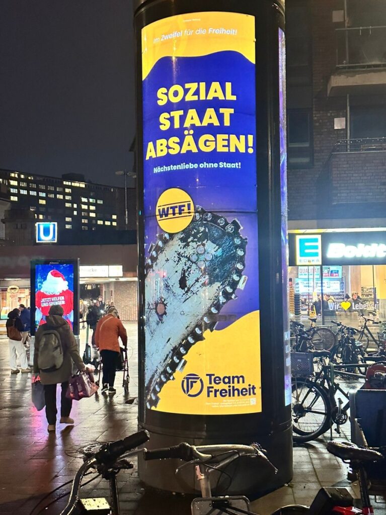 Provokation mit Kettensäge / "Team Freiheit" um Kemmerich, Petry und Cotar kündigt Enthüllung an