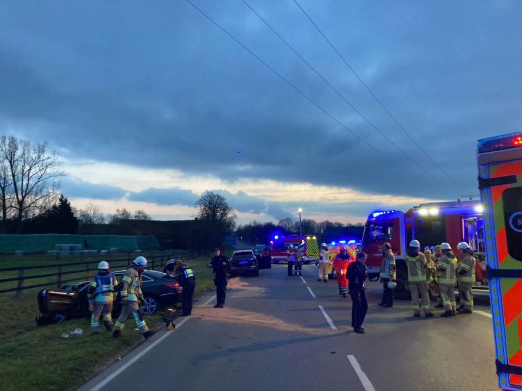 Verkehrsunfall B235 Olfen