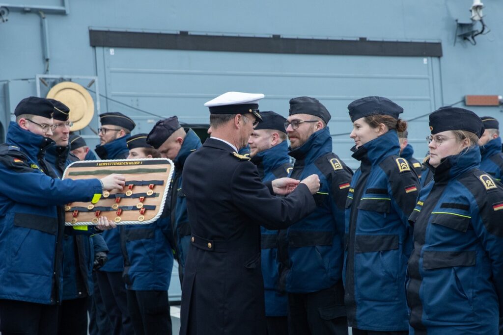 Verleihung Gefechtsmedaille