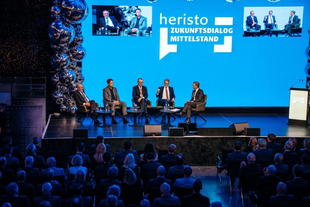 Heristo Zukunftsdialog Mittelstand 2025: Spitzen aus Politik und Wirtschaft fordern bessere Rahmenbedingungen für Unternehmen