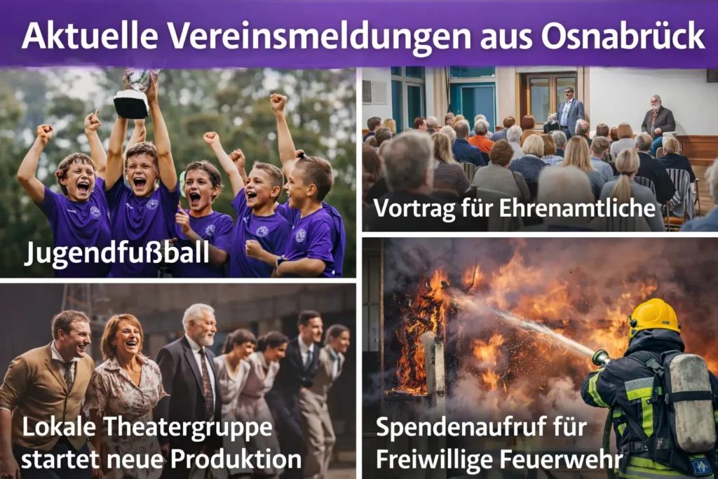 Aktuelle Vereinsmeldungen aus Osnabrück