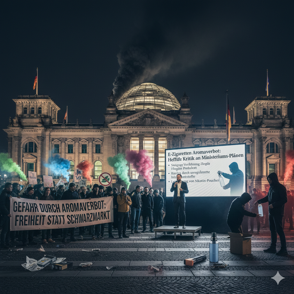 Hintertür Verbot für E Zigaretten Aromen bedroht Gesundheit