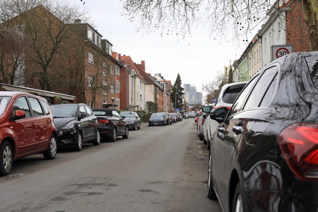 Neue Bewohnerparkregelung rund um die Hammer Straße