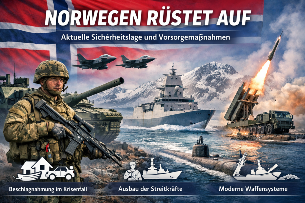 Norwegen erhöht militärische Bereitschaft wegen Russland Spannungen
