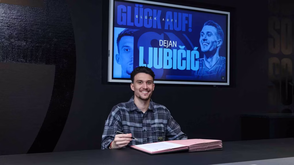 Schalke 04 nimmt Dejan Ljubičić unter Vertag