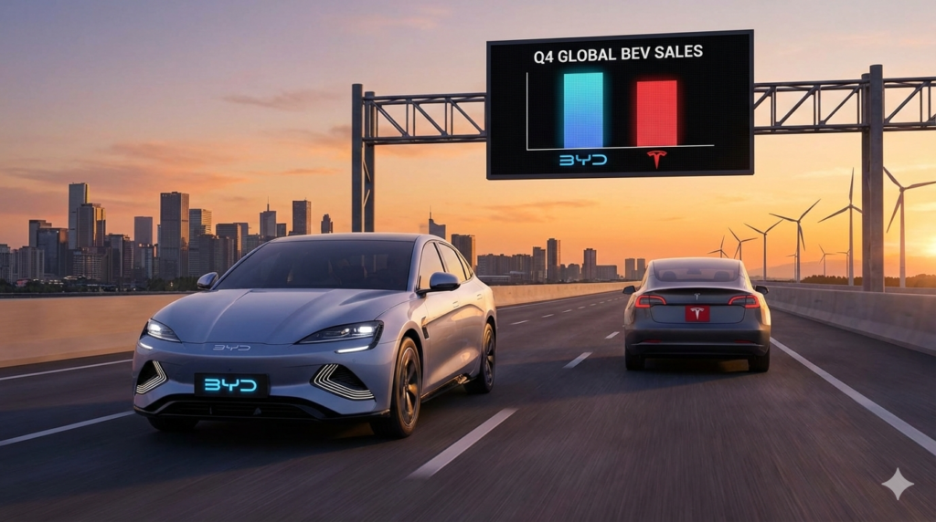 Tesla ist nicht mehr der erfolgreichste Verkäufer von E Autos