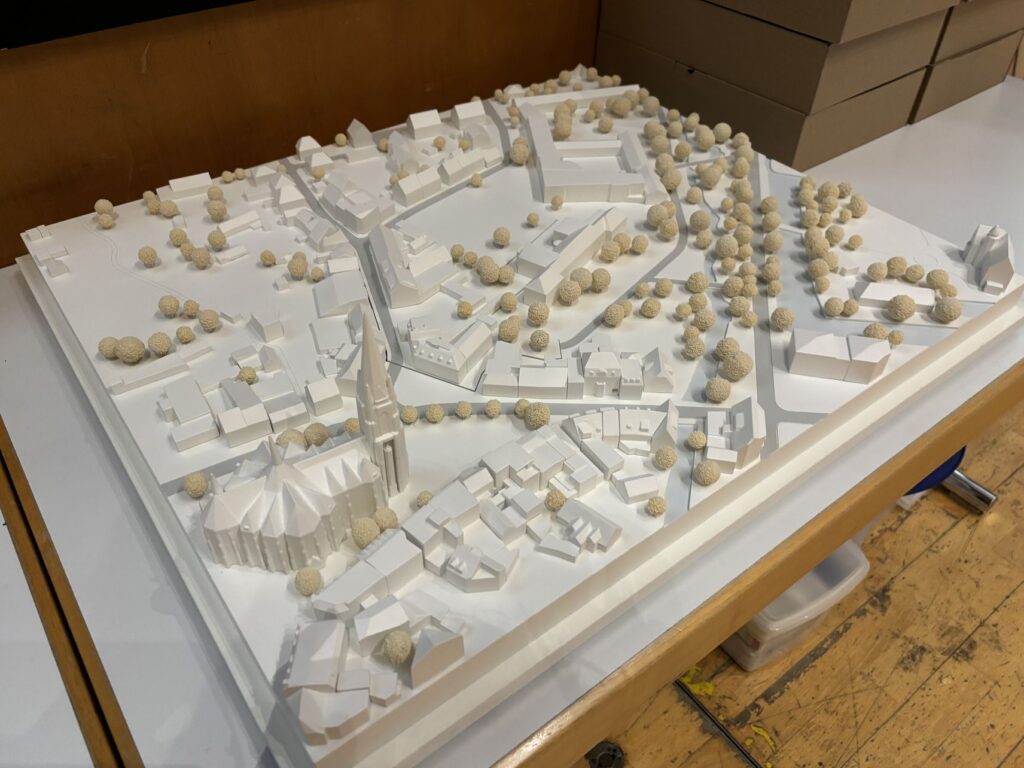 Umgestaltung Innenstadt Modell 2