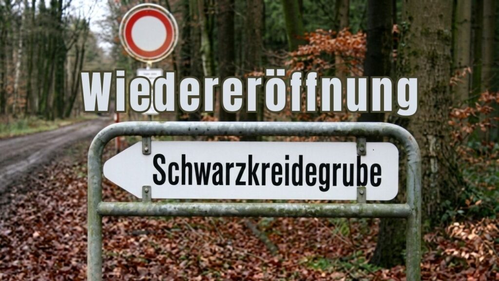 Wiedereröffnung der Schwarzkreidegrube