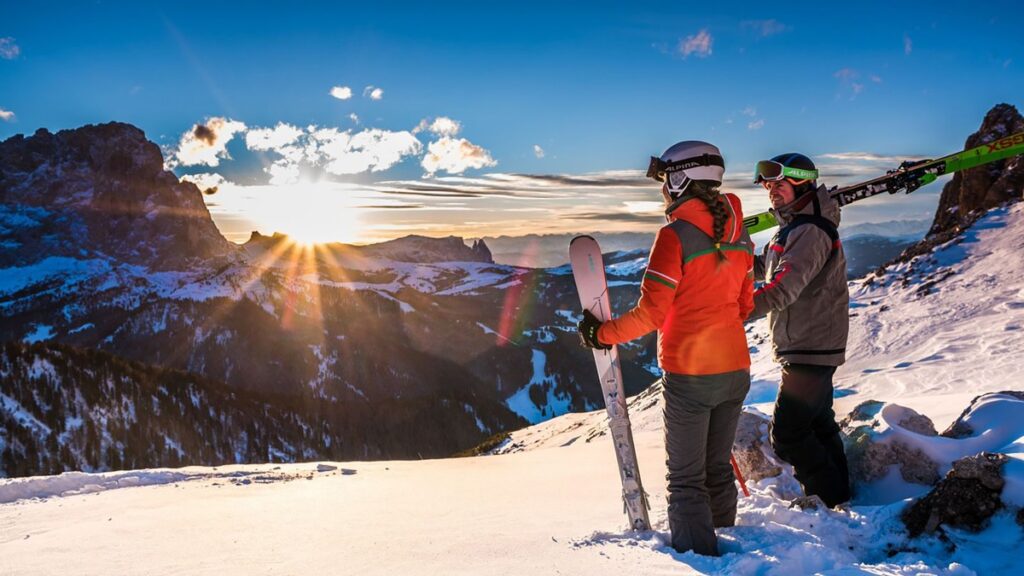 Frühlingsskilauf im Val Gardena wenn der Winter sein schönstes Finale feiert