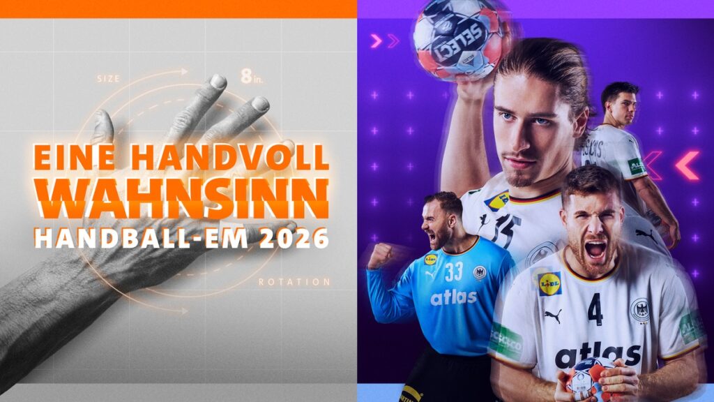 Handball EM 2026 ab dem 15. Januar in der ARD