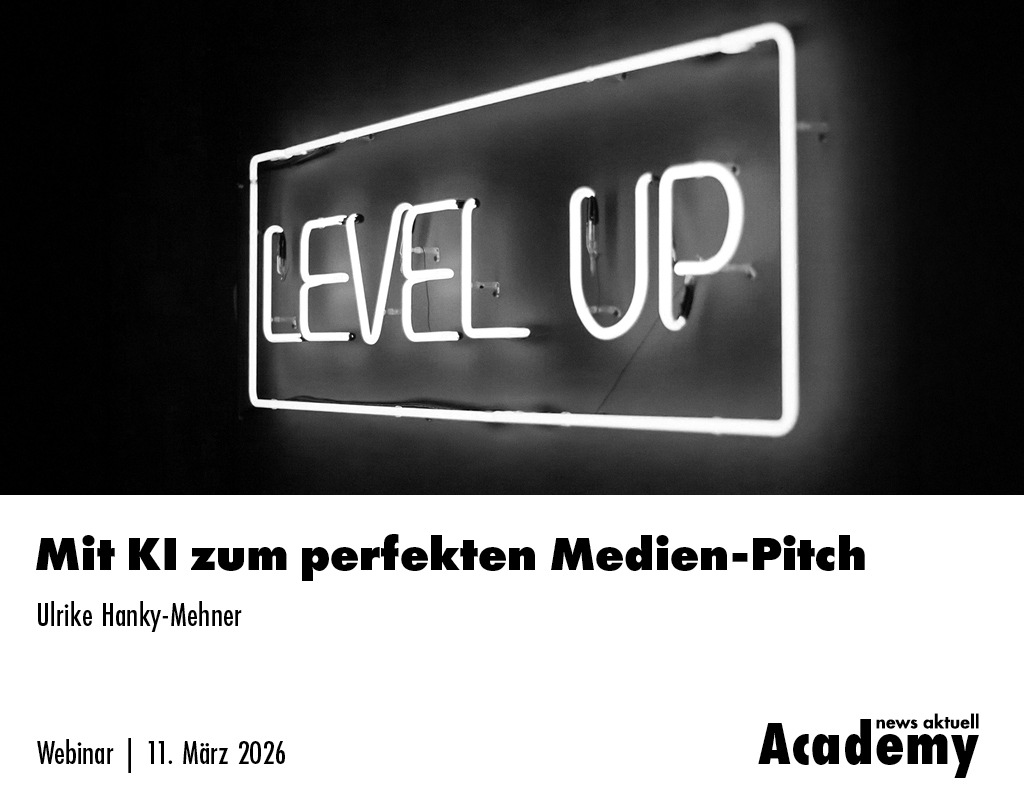 Mit KI zum perfekten Medien Pitch