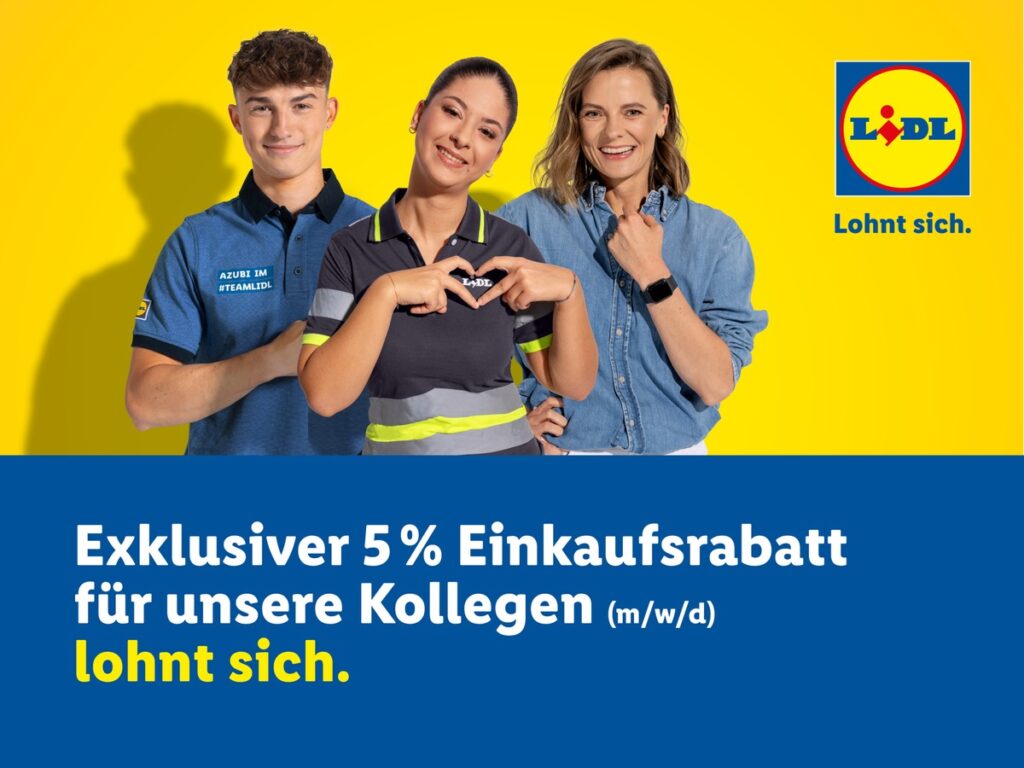 Lidl führt deutschlandweit Mitarbeiterrabatt ein / Lidl lohnt sich für Mitarbeiter jetzt noch mehr