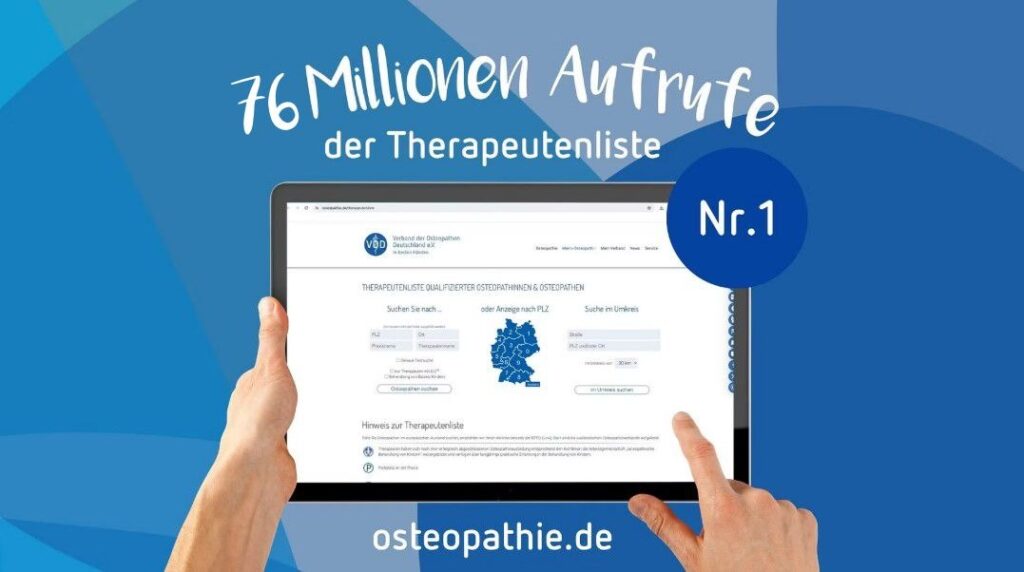 Osteopathie.de die erste Adresse für Osteopathie in Deutschland / Verband der Osteopathen Deutschland (VOD) e.V.