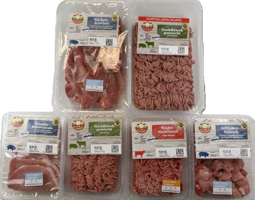 Herzhaft, lecker und ab Jahresbeginn 2026 noch günstiger: NORMA senkt die Preise auf viele GUT BARTENHOF Frischfleischprodukte / Hackfleisch, Minutensteaks, Bratwurst und Co.
