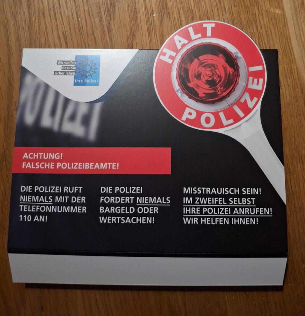 Falsche Polizeibeamte