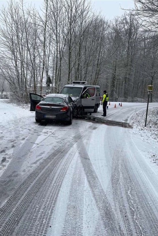 Unfall kaldenhoferweg bild