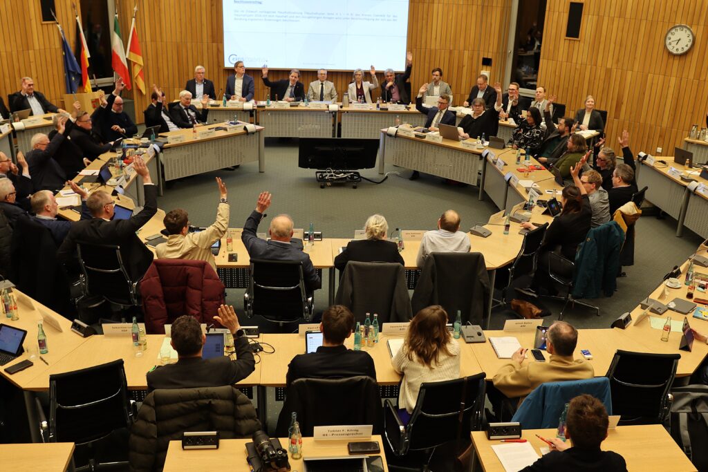 090 Kreistag Haushaltsverabschiedung (C) Kreis Coesfeld, Tobias König