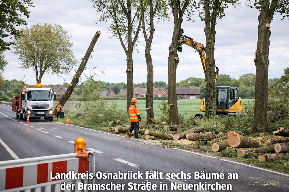 Baumfällung an der Bramscher Straße