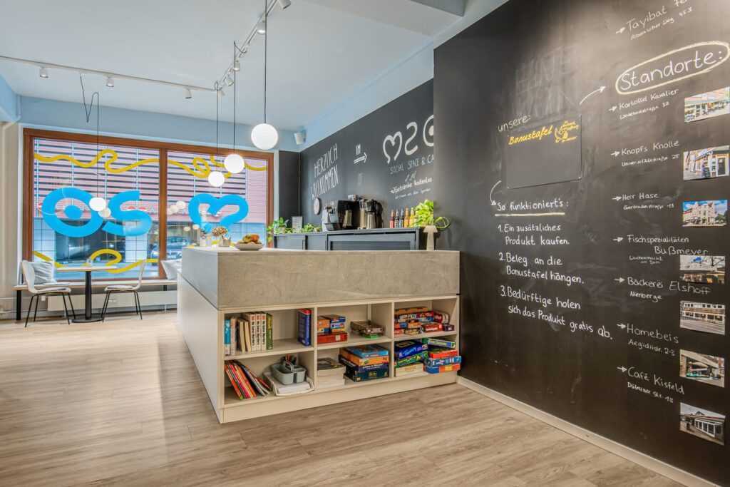 Begegnungsstätte „M20 – Social Space und Café“