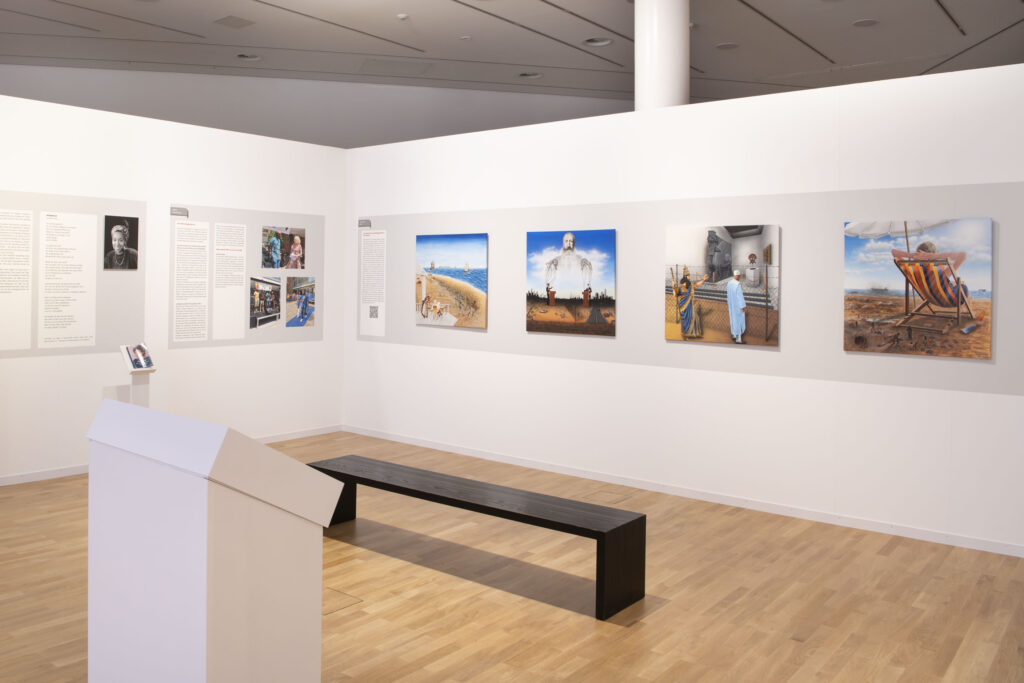 Blick in den Ausstellungsraum des Stadtmuseums Münster