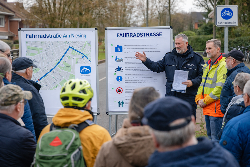 Informationsveranstaltung zur Fahrradstraße Am Niesing
