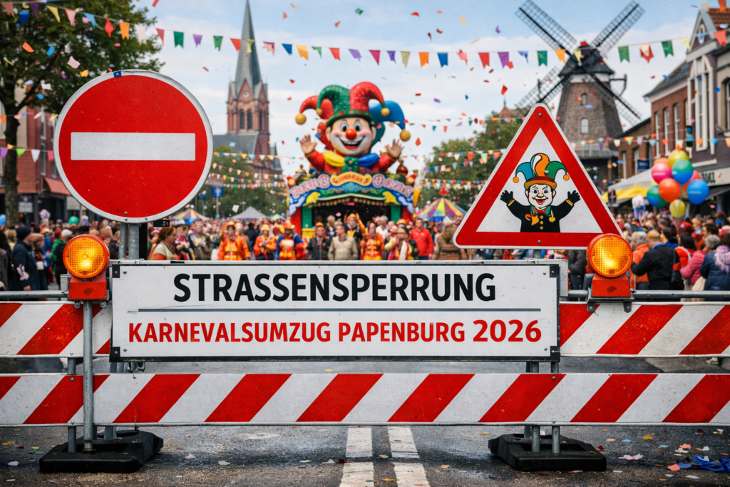 Karnevalsumzug in Papenburg 2026