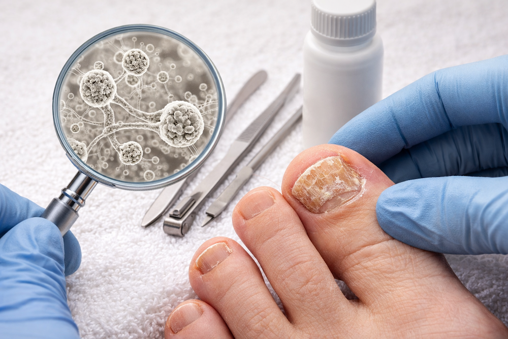 Nägelpilzbehandlung im Detail