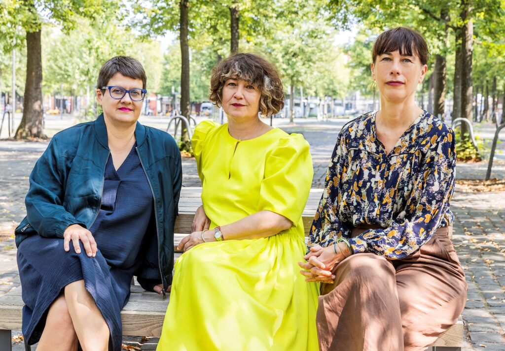 Sabina Sabolović, Nataša Ilić und Ivet Ćurlin