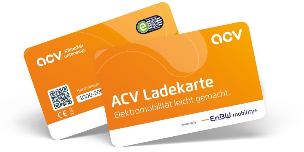 ACV startet neuen EnBW Ladetarif für Mitglieder