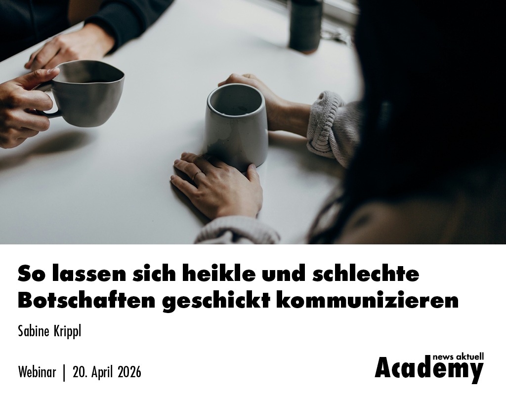 Heikle und schlechte Botschaften geschickt kommunizieren