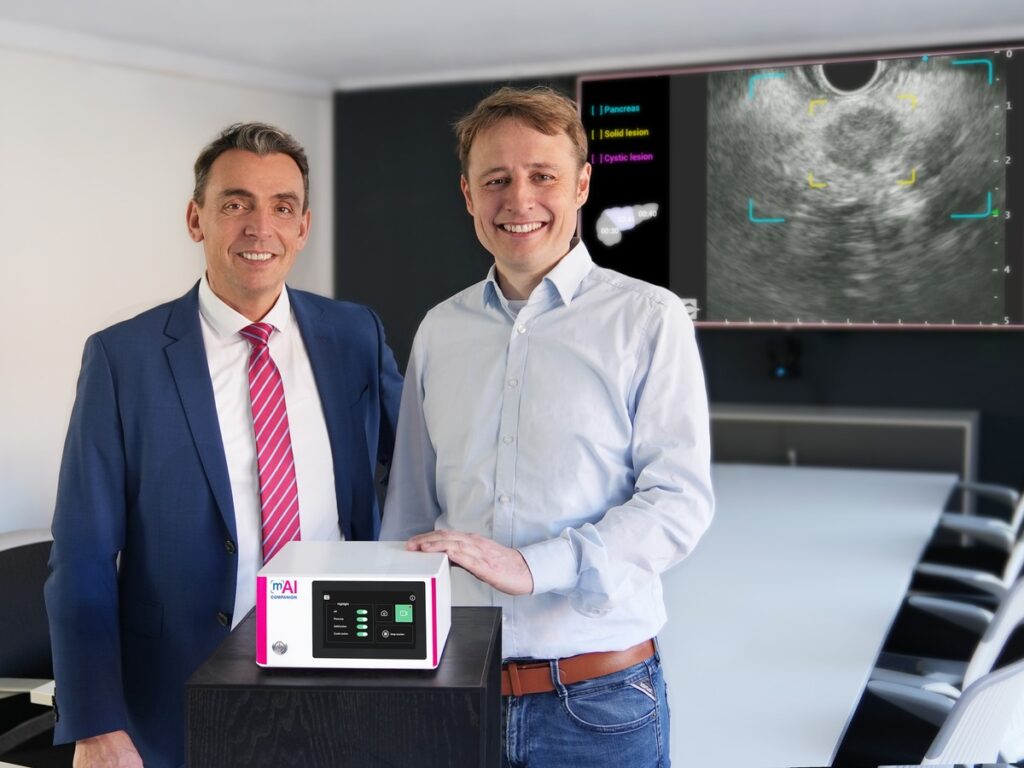 Medi Globe bringt mAI Companion® auf den Markt, die weltweit erste KI Assistenz Software für die endoskopische Ultraschalluntersuchung der Bauchspeicheldrüse jetzt für die klinische Nutzung in Europa CE zertifiziert